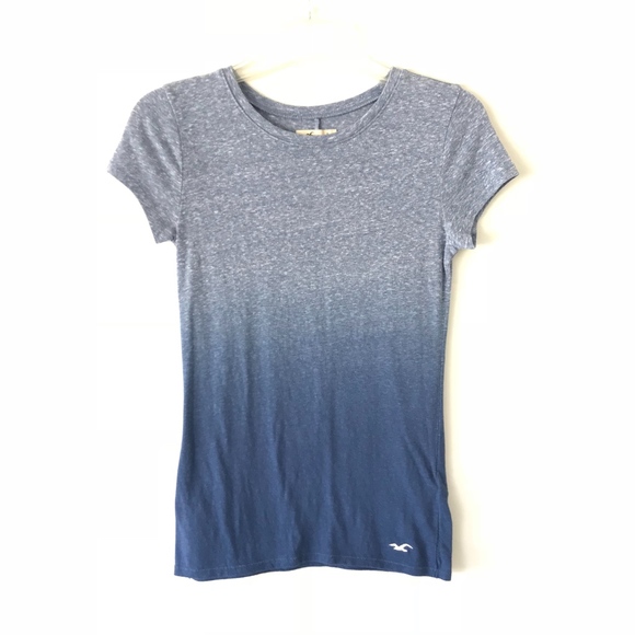 Hollister Tops - Hollister Women T-Shirt, Dye Blue, S:S